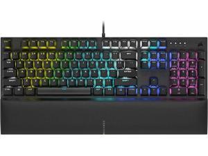 K60 RGB Pro SE Mechanical Gaming Keyboard - Cherry Mechanical Keyswitches - Durable AluminumFrame - Customizable Per-Key RGB Backlighting - PBT Double-Shot Keycaps - Detachable Palm Rest