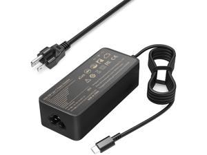 USB C Laptop Charger 65W Chromebook Charger Adapter Power Supply for Replace Lenovo Thinkpad,HP Chromebook,Dell Latitude,Acer Chromebook,Samsung Chromebook,MacBook pro and Other Laptops with USB C