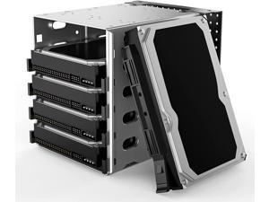 ISTAR BPU-340HD-BLACK 3X 5.25 to 4X 3.5 2.5 12Gb/s HDD SSD Hot-swap Rack 