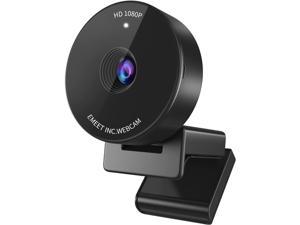 1080P Webcam - USB Webcam with Microphone & Electronic Privacy Mode, Noise-Canceling Mic, Auto Light Correction, eMeet C950 Ultra Compact FHD Web Cam w/ 70°View for Meeting/Online Classes/Zoom/YouTube