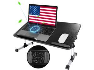 Details about   Adjustable Laptop Table Computer Desk Notebook Cooling Stand Light Riser T9H6 