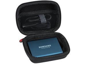 Hard EVA Travel Case Fits Samsung T3 / T5 Portable 250GB 500GB 1TB 2TB SSD USB 3.1 External Hard Drives