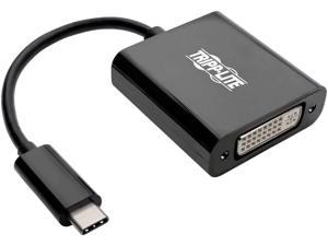 USB C to DVI Adapter Converter 1080P M/F Black USB Type C USB 3.1 Gen 1 Portable Thunderbolt 3 (U444-06N-DVIBAM)