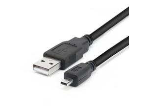 SLLEA USB DC Charger+Data SYNC Cable Cord for Panasonic Camera Lumix DMC-ZS25 DMC-TZ35