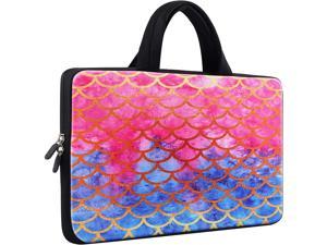 Cherry Spring Flower Pattern Neoprene Sleeve Pouch Case Bag for 11.6 Inch Laptop Computer Designed to Fit Any Laptop/Notebook/ultrabook/MacBook with Display Size 11.6 Inches