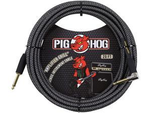PCH20AGR Right-Angle 1/4 to 1/4 Amplifier Grill Guitar Instrument Cable 20 Feet