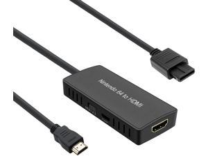 HDMI Cable for N64 Support 16:9/4:3 Conversion N64 to HDMI Converter Composite with N64/GameCube/SNES