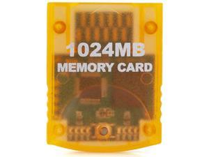 1024MB(16344 Blocks) High Speed Game Memory Card Compatible for Nintendo Gamecube and Wii Console