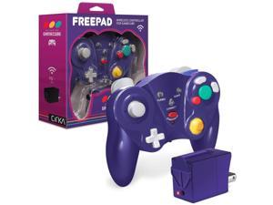 CirKa FreePad Wireless Controller for GameCube (Purple)