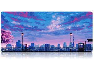 Personalized Gaming Mouse Pad XXL Large Anime Mousepad (35.4x15.7 inches) The Best Desktop Companion for Games Office and Study (90x40 D4bikeboy)