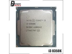 Intel Core i3-8350K i3 8350K 4.0 GHz Quad-Core Quad-Thread CPU Processor 8M 91W LGA 1151 Intel Core i3-8350K i3 8350K 4.0 GHz Quad-Core Quad-Thread CPU Processor 8M 91W LGA 1151