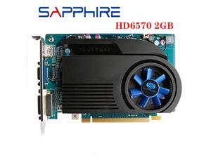 SAPPHIRE Video Cards HD 6570 2GB GDDR3 For AMD Graphics Card GPU Radeon HD6570 Office Computer For AMD Card HDMI l SAPPHIRE Video Cards HD 6570 2GB GDDR3 For AMD Graphics Card GPU Radeon HD6570 Office Computer For AMD Card HDMI l