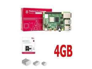 Raspberry Pi 4 Model B 2019 Quad Core 64 Bit WiFi Bluetooth (4GB 