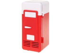Mini Red USB Fridge Cooler Beverage Drink Cans Cooler / Warmer Refrigerator for Laptop PC Computer Mini Red USB Fridge Cooler Beverage Drink Cans Cooler / Warmer Refrigerator for Laptop PC Computer