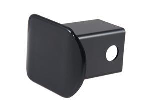 22180 Black Plastic Trailer Hitch Cover, Fits 2-Inch Receiver