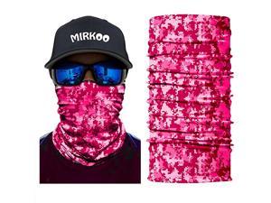 Outdoor Camouflage Face Mask, Breathable Seamless Tube Dust-proof Windproof UV Protection Motorcycle Bicycle ATV Face Mask for Motorcycling Cycling Hiking Camping Climbing Fishing (OCAMO-346)