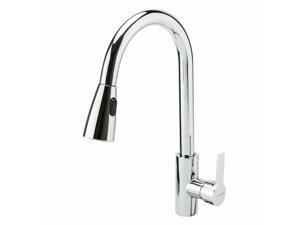 Stainless Steel Kitchen Sink Faucet Single Handle Spring Pull Down Sprayer Mixer