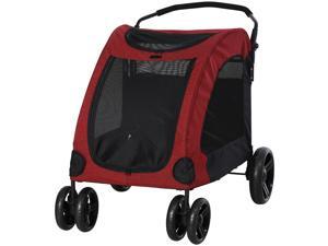 Pet Stroller Universal Wheel Foldable Medium or Large Size Dogs Pet Stroller Universal Wheel Foldable Medium or Large Size Dogs