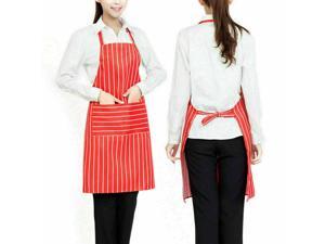 Catering Chef Cooks Butchers BBQ Apron Striped Cooking Baking Bib Men Women Catering Chef Cooks Butchers BBQ Apron Striped Cooking Baking Bib Men Women