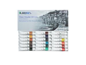 Water Mixable Oil Color Set, 12ml Tubes, 18 Assorted Colors/Box, Gifts Water Mixable Oil Color Set, 12ml Tubes, 18 Assorted Colors/Box, Gifts