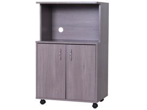 Microwaves Cart on Wheels with Storage Shelf and Cabinet Microwaves Cart on Wheels with Storage Shelf and Cabinet