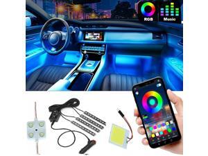 Car Interior Led Lights Bluetooth APP Control White Leds License Plate Leds Car Interior Led Lights Bluetooth APP Control White Leds License Plate Leds