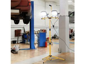 10,000 Lumen LED Dual-Head Work Light with Tripod Dual Head 50W 10,000 Lumen LED Dual-Head Work Light with Tripod Dual Head 50W