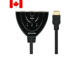 s® 3 Port HDMI Switch Switcher Selector Connector Splitter Hub Fr HDTV s® 3 Port HDMI Switch Switcher Selector Connector Splitter Hub Fr HDTV