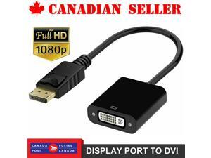 Display Port Male to DVI Female Cable Adapter Converter Thunderbolt DP for PC Display Port Male to DVI Female Cable Adapter Converter Thunderbolt DP for PC
