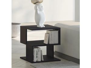 Modern Square 2 Tier Coffee Side Table Open Storing Shelf Living Room Modern Square 2 Tier Coffee Side Table Open Storing Shelf Living Room