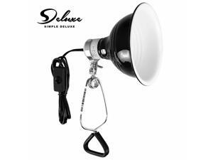 Reptile Dome Light Clamp Lamp Fixture w/ 5.5'' Aluminum Reflector Reptile Dome Light Clamp Lamp Fixture w/ 5.5'' Aluminum Reflector