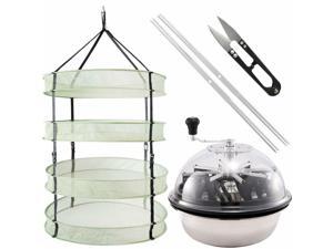Leaf Bowl Trimmer Twisted Spin Cut for Plant Bud Hanging Herb Drying Rack Net Leaf Bowl Trimmer Twisted Spin Cut for Plant Bud Hanging Herb Drying Rack Net