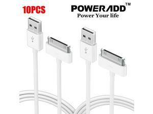 10X   USB Data Sync  Charging Cable For iPhone 4 4S 4G 3GS 2G iPod Touch