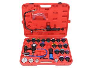 Universal 28PC Radiator Pressure Tester Kit Coolant Vacuum Type Cooling System Universal 28PC Radiator Pressure Tester Kit Coolant Vacuum Type Cooling System