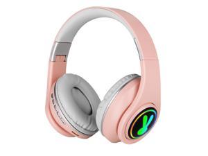 Wireless Bluetooth Over Ear Headphone Stereo Noise Canceling Wired Headset Mic