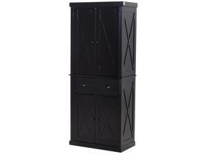 6ft Wood Farmhouse Colonial Kitchen Pantry Cabinet 6ft Wood Farmhouse Colonial Kitchen Pantry Cabinet