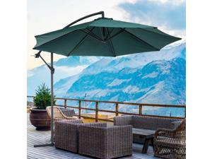 F10' Deluxe Po Umbrella Outdoor Market Parasol Banana Hanging Offset F10' Deluxe Po Umbrella Outdoor Market Parasol Banana Hanging Offset