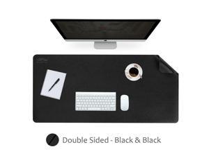 Black Black Dual-Sided Extended Mouse Pad PU Material 900mm x 450mm Black Black Dual-Sided Extended Mouse Pad PU Material 900mm x 450mm