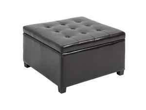 Tufted Storage Ottoman Upholstered Accent Bench Seat Cube Storage Box Tufted Storage Ottoman Upholstered Accent Bench Seat Cube Storage Box