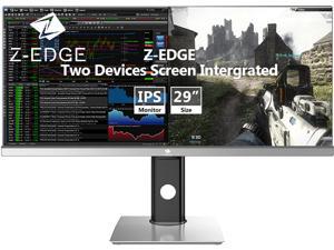 Z-EDGE U29IAB-Silver 29" Ultrawide 2560x1080 21:9 100Hz 4ms IPS Monitor, HDMI x2 +DisplayPort, Built-in Speakers, with Wireless Keyboard & Mouse Z-EDGE U29IAB-Silver 29" Ultrawide 2560x1080 21:9 100Hz 4ms IPS Monitor, HDMI x2 +DisplayPort, Built-in Speakers, with Wireless Keyboard & Mouse