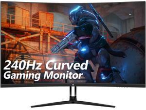 Z-EDGE UG32P 32" 1080P Curved Gaming Monitor, 240Hz, 1ms, HDR10, FreeSync, HDMI x2, DisplayPort x1, USB x1, Built-in Speakers, VESA Mountable, with RGB Breathing Light