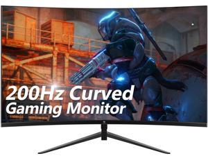 Z-EDGE UG24 24" 1080P Full HD Curved Gaming Monitor, 200Hz, 1ms, FreeSync, HDR, HDMI + DisplayPort, Eye Care with Ultra Low-Blue Light, VESA Mountable, Ultra Slim Bezel Design