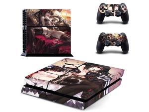 Anime Cute Girl Tokisaki Kurumi PS4 Stickers Play station 4 Skin Sticker Decals For PlayStation 4 PS4 Console & Controller Skins
