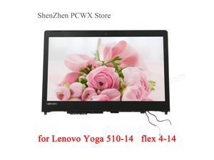 for Yoga 510-14ISK 80S7 510-14AST 80S9 Flex 4-1470 80SA 4-1435 80SC Lenovo IdeaPad 5D10L46000 LCD TOUCH ASSEMBLIES 1366*768 HD for Yoga 510-14ISK 80S7 510-14AST 80S9 Flex 4-1470 80SA 4-1435 80SC Lenovo IdeaPad 5D10L46000 LCD TOUCH ASSEMBLIES 1366*768 HD
