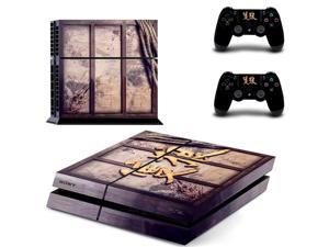Sekiro Shadows Die Twice Full Cover PS4 Stickers Play station 4 Skin Sticker For PlayStation 4 PS4 Console & Controller Skins