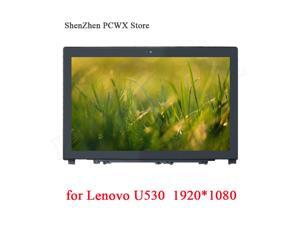 for Lenovo Ideapad U530 Touch Screen Assembly with Frame Glass Digitizer B156HTN03.4 FHD 1920*1080 30pin 15.6 LCD Panel for Lenovo Ideapad U530 Touch Screen Assembly with Frame Glass Digitizer B156HTN03.4 FHD 1920*1080 30pin 15.6 LCD Panel