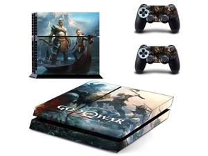 God of War PS4 Stickers Play station 4 Skin Sticker Decals For PlayStation 4 PS4 Console and Controller Skins