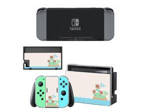 Screen Skin Animal Crossing Protector Stickers for Nintendo Switch NS Console + Controller + Stand Holder Skins