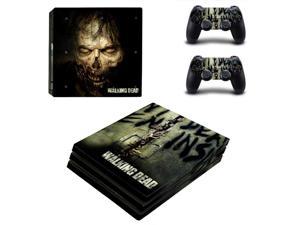 The Walking Dead PS4 Pro Sticker Play station 4 Skin Sticker Decals For PlayStation 4 PS4 Pro Console & Controller Skins