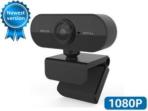 Webcam with Microphone, 30FPS Full HD 1080P Webcam Video Camera for Computers PC Laptop Desktop, USB Plug and Play, Conference Study, Meeting, Video Calling, Live Streaming Webcam with Microphone, 30FPS Full HD 1080P Webcam Video Camera for Computers PC Laptop Desktop, USB Plug and Play, Conference Study, Meeting, Video Calling, Live Streaming